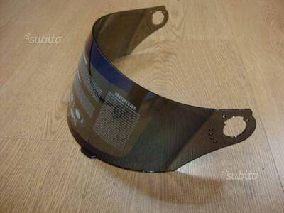 Visiera blu per casco agv