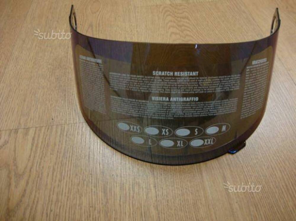 Visiera blu per casco agv (2)