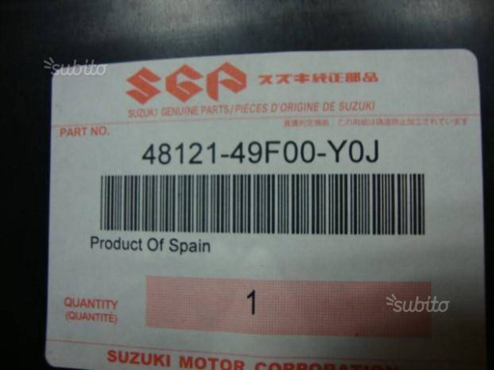 Pavimento suzuki burgman 125/150 2002/2006