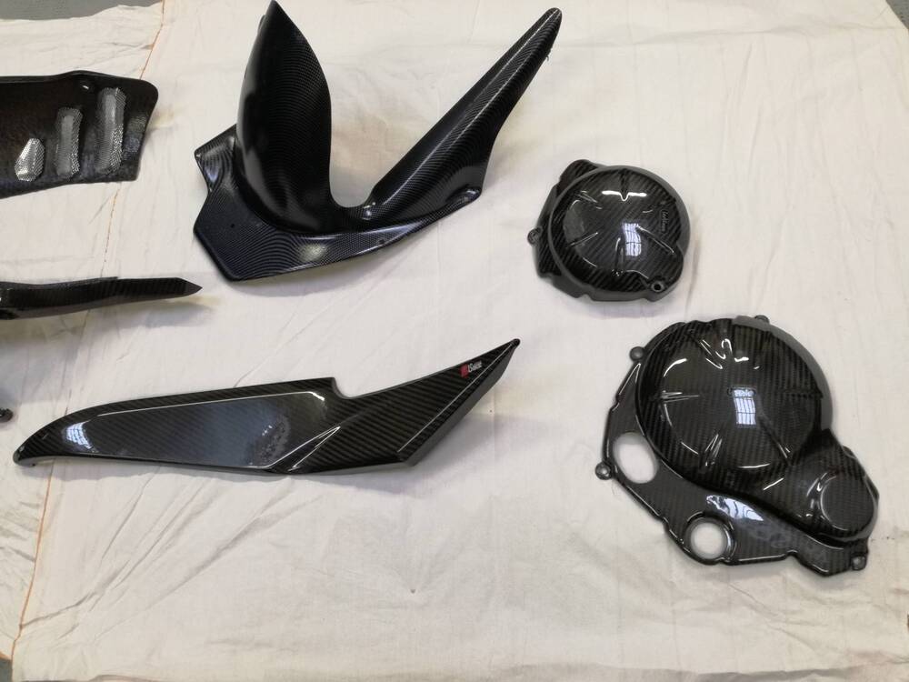 Kit Carbonio Kawasaki ER 6N Leovince (3)