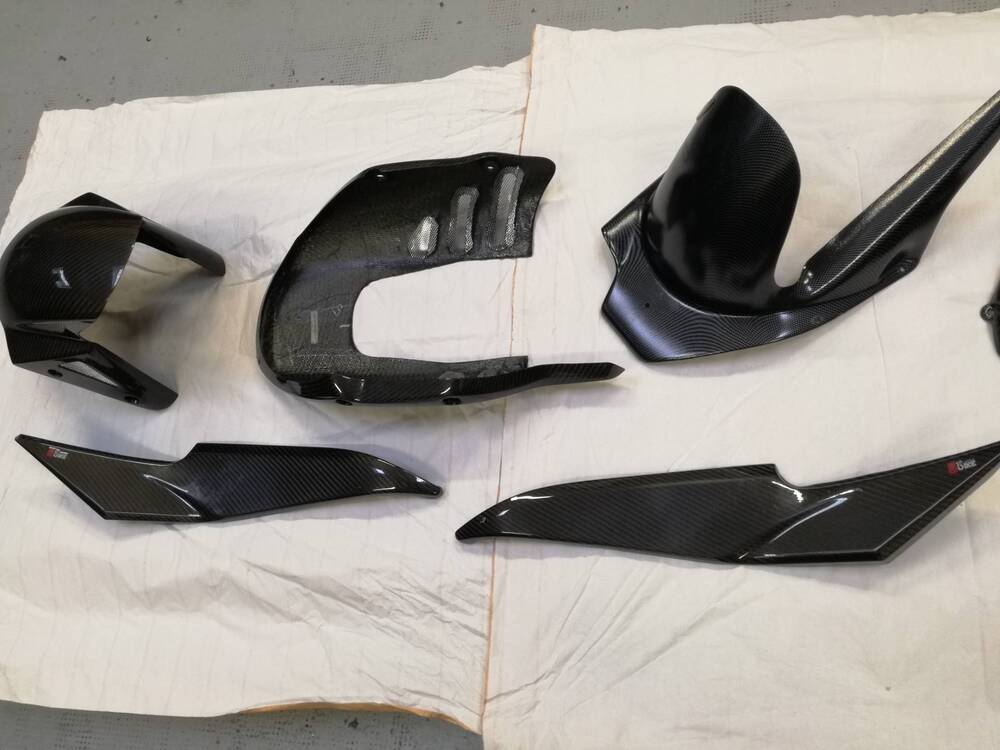 Kit Carbonio Kawasaki ER 6N Leovince (4)