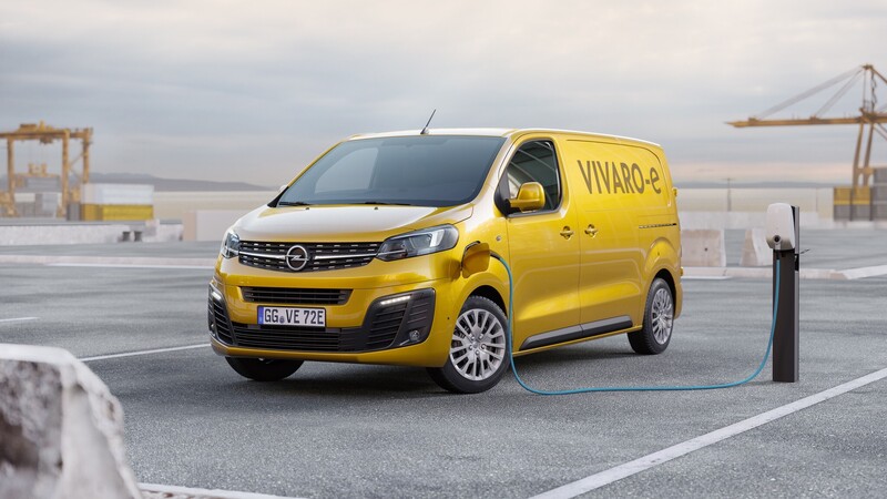 Opel Vivaro-e: van elettrico da 200 o 300 km di autonomia