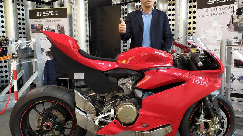 Efesto 200Novantanove: un kit ibrido per una Panigale da 300 cv