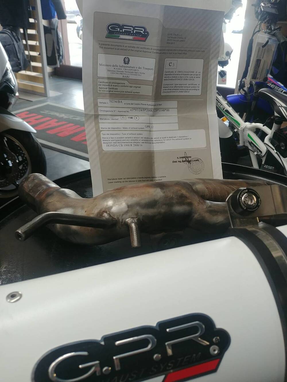 SCARICO GPR HONDA CB 1000 R COME NUOVO (6)