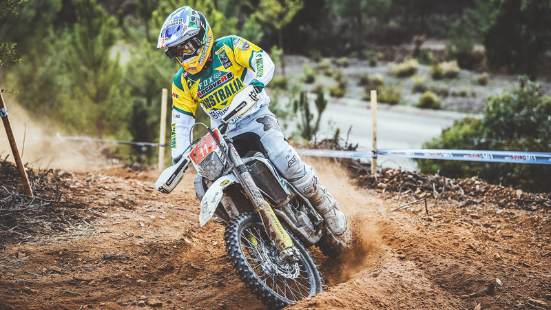 ISDE 2019 Portugal, day 2. Daniel Sanders Rullo Compressore