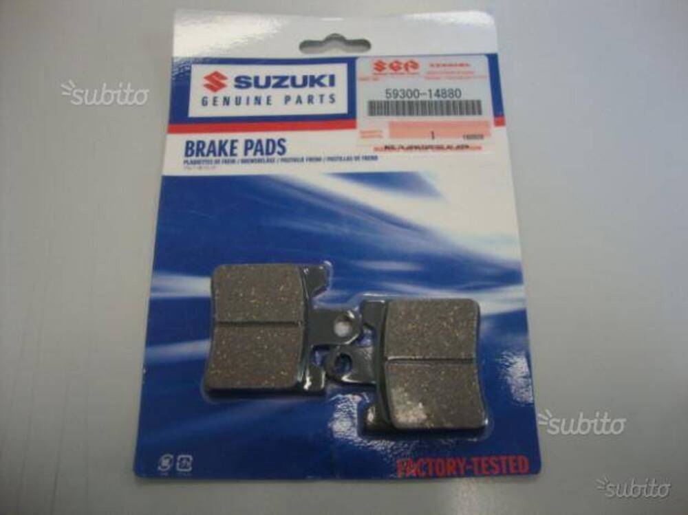 Pastiglie freno anteriore Burgman 250 e 400 Suzuki