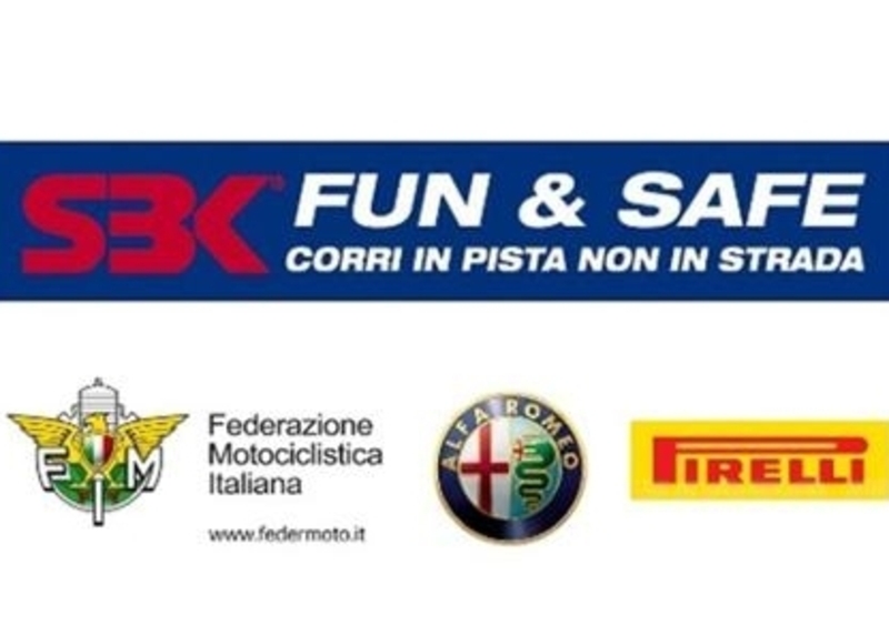 &ldquo;SBK FUN &amp; SAFE &ndash; Corri in pista, non in strada&rdquo;