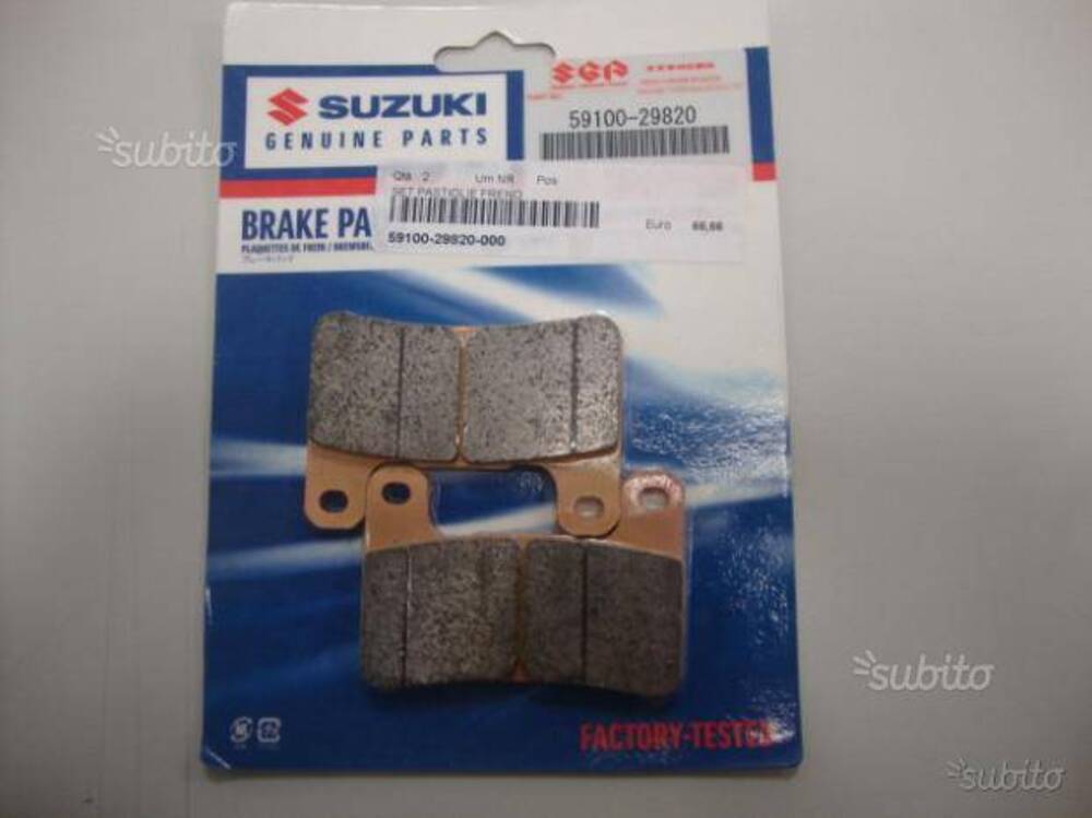 Pastiglie freno preno anteriore Suzuki GSX-R