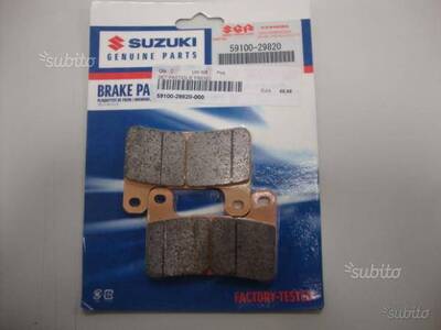 Pastiglie freno preno anteriore Suzuki GSX-R