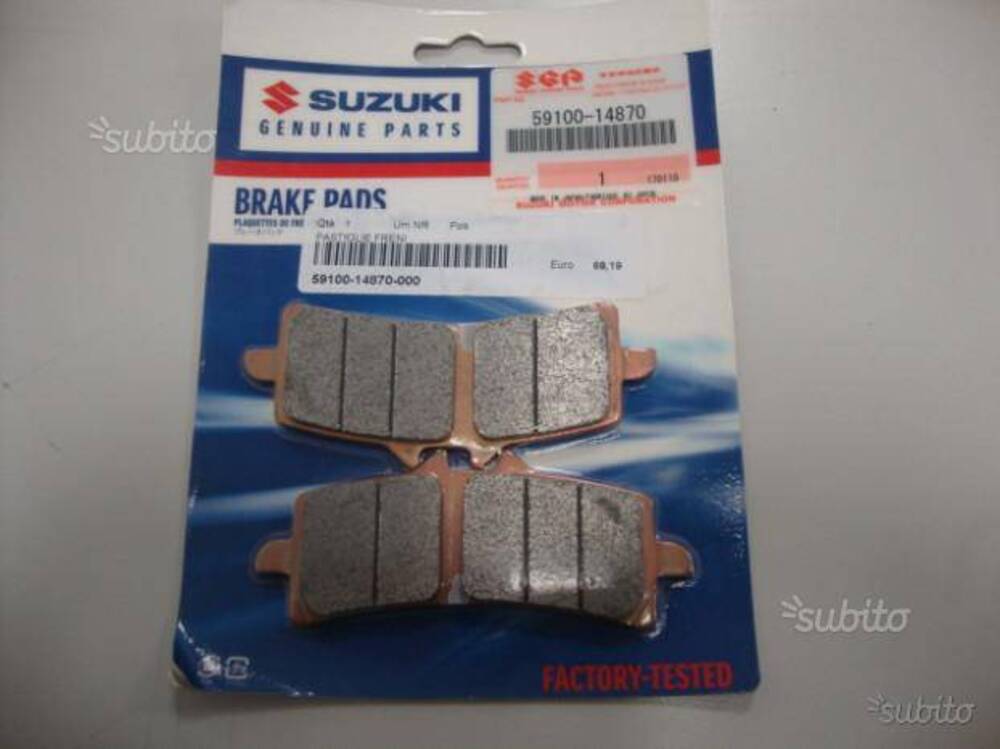 Pastiglie freno GSX-R1000 Suzuki