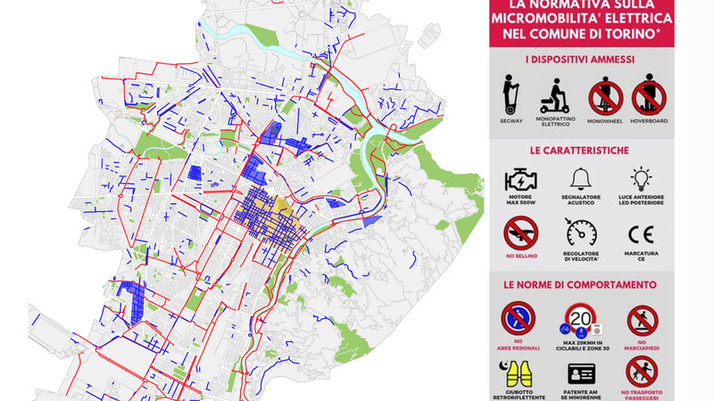 Monopattini elettrici. Parte la sperimentazione anche a Torino