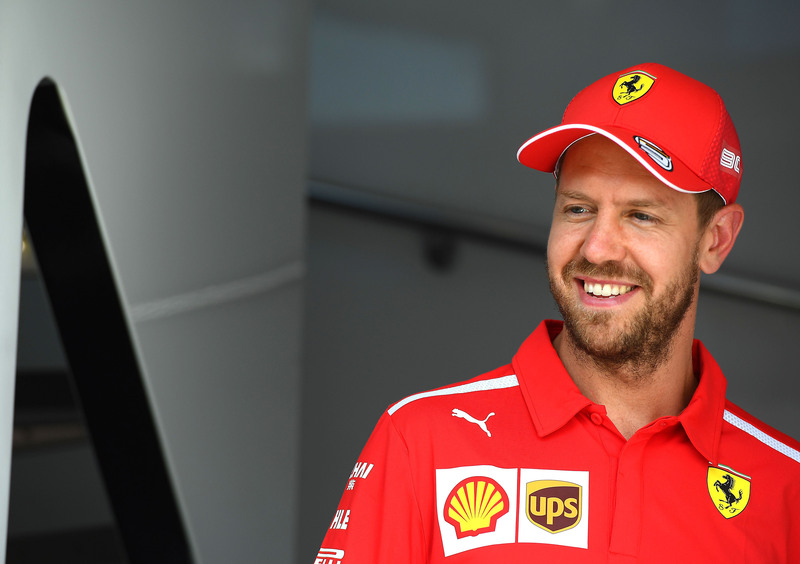 Formula 1: Sebastian Vettel, 100 volte in rosso