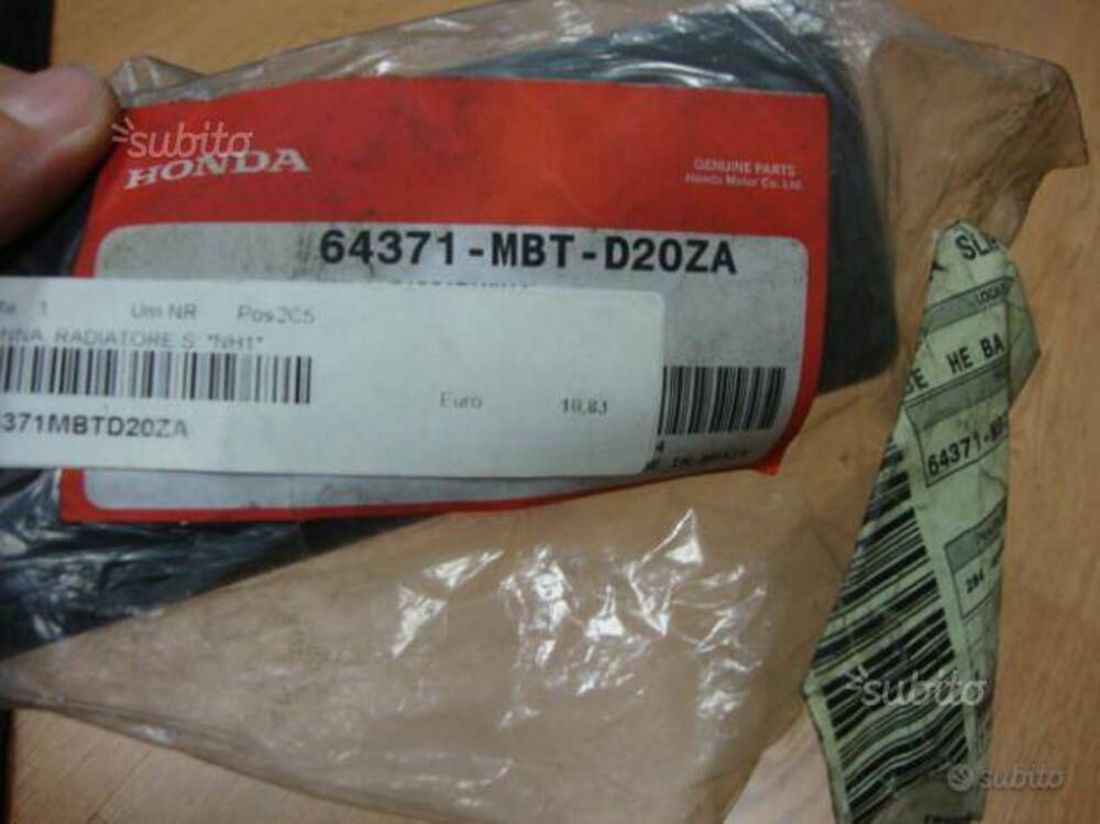 Pinna radiatore honda xl1000v 2004\07