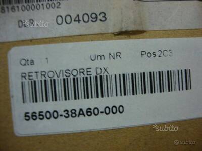 Specchio dx per suzuki intruder 800 1992/95