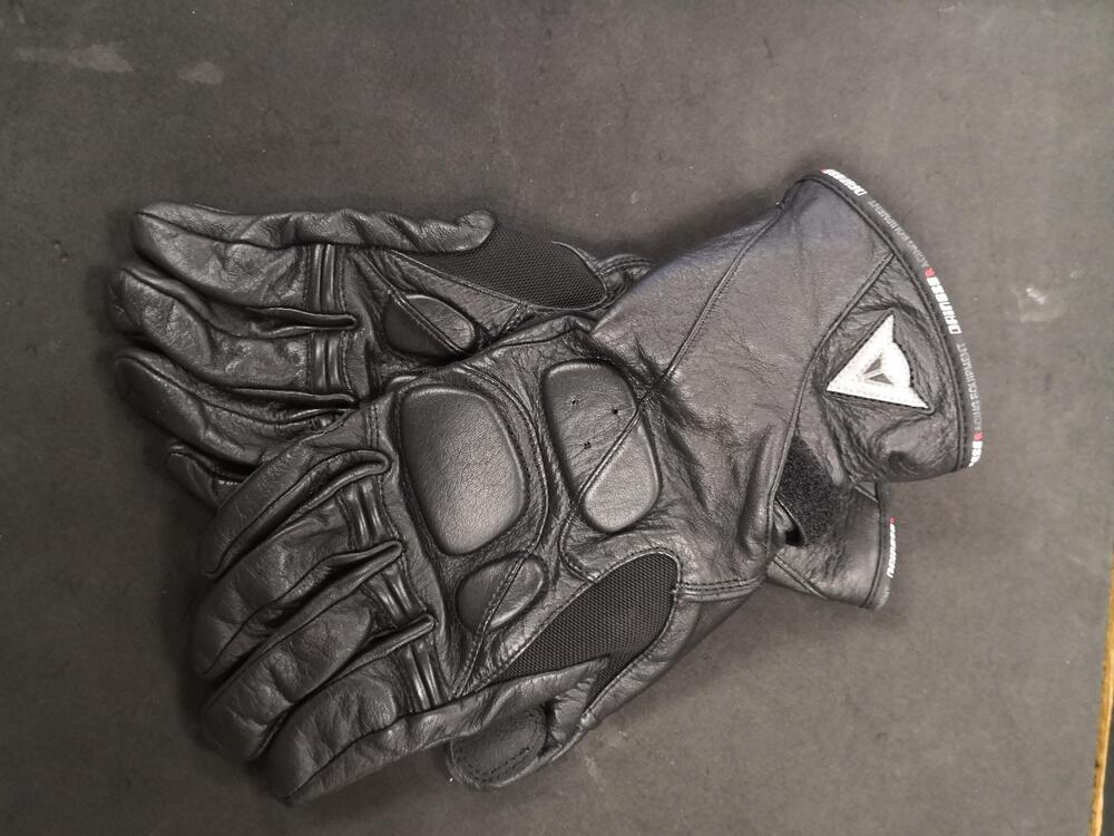 Guanti estivi Dainese Kick pelle nero