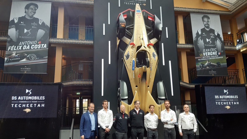 Formula E: presentato il team DS Techeetah