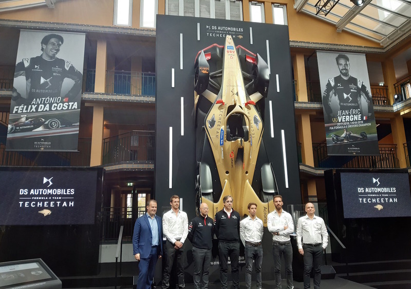 Formula E: presentato il team DS Techeetah