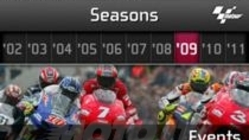 MotoGP History app disponibile per iPhone, iPod Touch e iPad