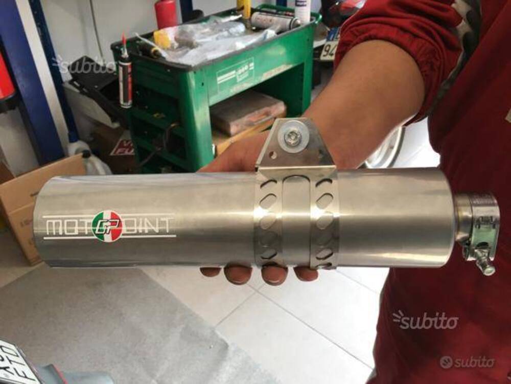Silenziatore Racing per Brixton 125 Motopoint Racing (4)