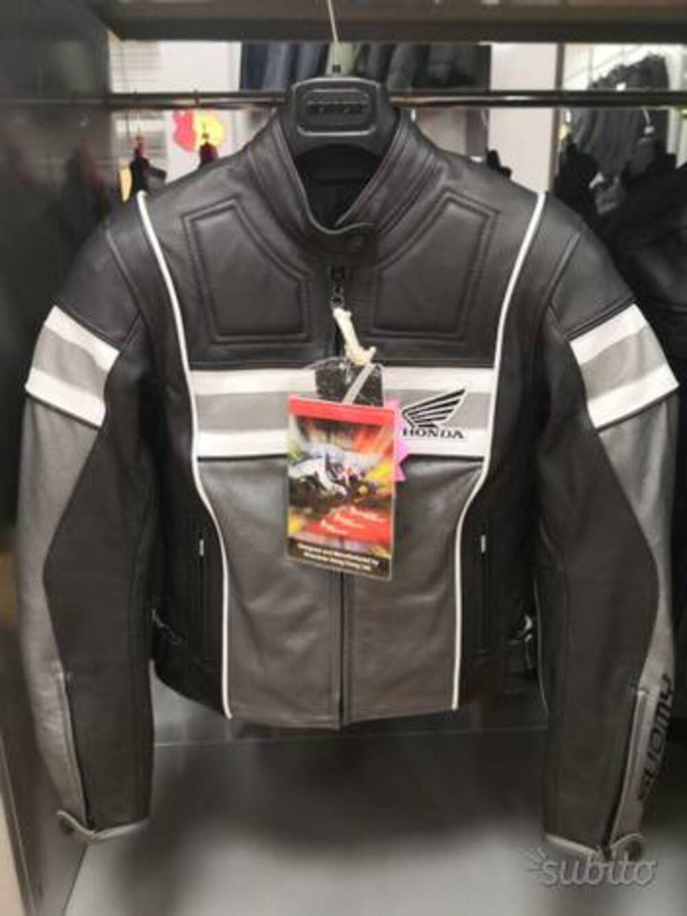 Giacca in pelle Honda Suomy Tg. XS