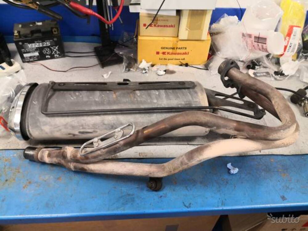 Scarico e marmitta honda silver wing 400