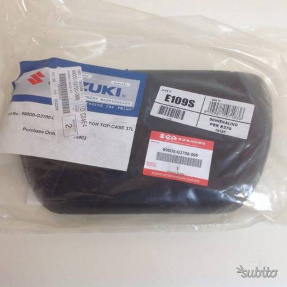 Schienalino per bauletto 37 lt E 370 Suzuki