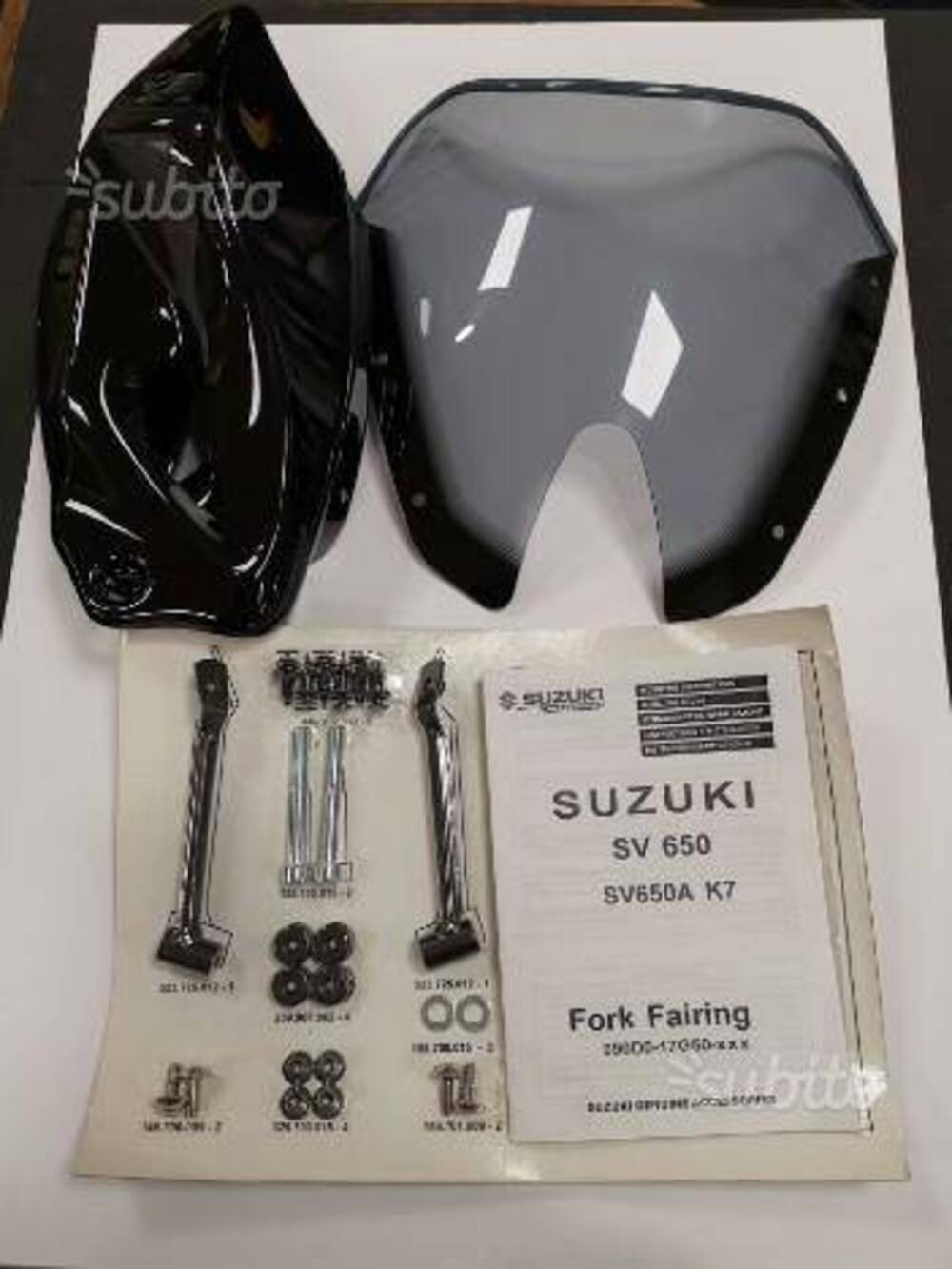 Carena faro originale Suzuki SV650N completa