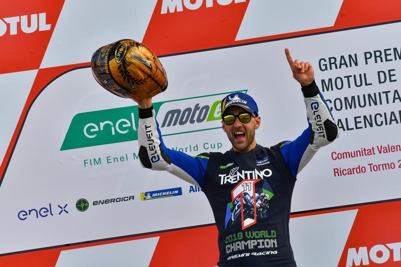 Matteo Ferrari &egrave; il primo campione del mondo MotoE