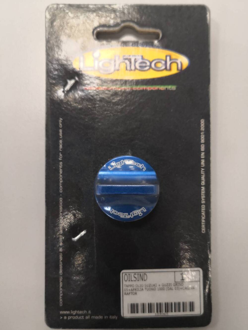 Tappo olio OILSSIL/IND Lightech (2)