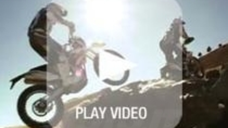 Cyril Despres e Cedric Gracia sulla cima dei monti con la KTM Freeride 350