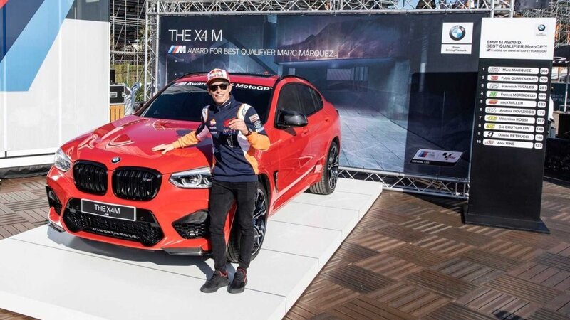 M&aacute;rquez vince una X4 M, 7&deg; BMW M Award consecutivo