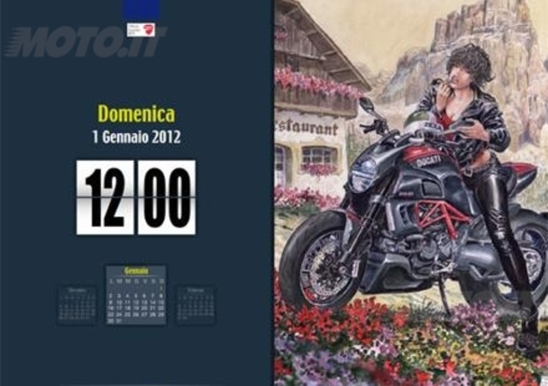 Festeggia il 2012 con il calendario TEXA firmato Milo Manara 