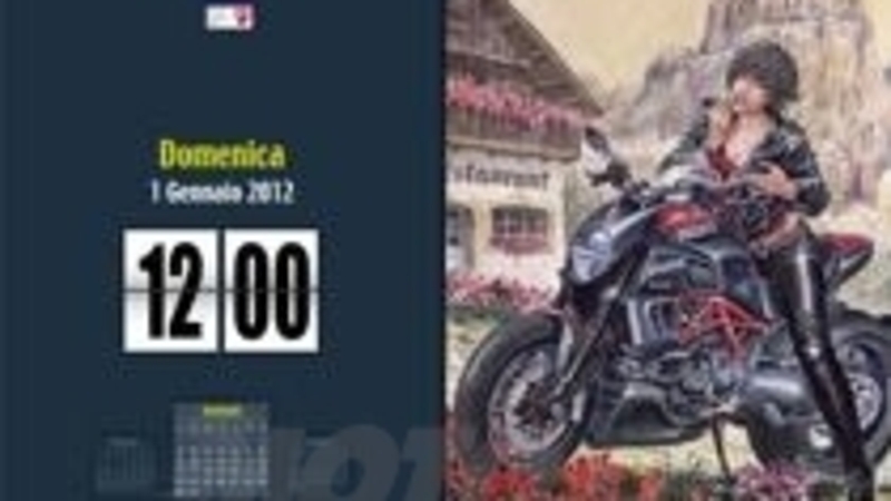 Festeggia il 2012 con il calendario TEXA firmato Milo Manara 