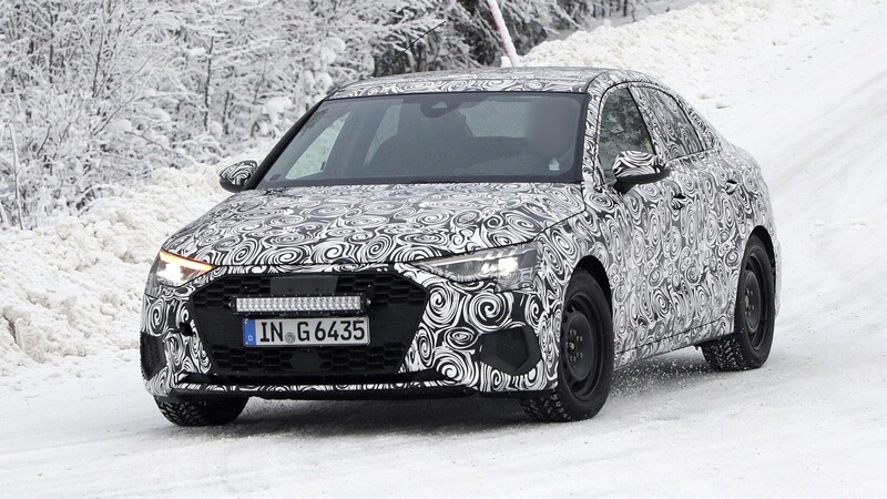 Audi A3: continuano i test sulla nuova generazione [Foto spia]