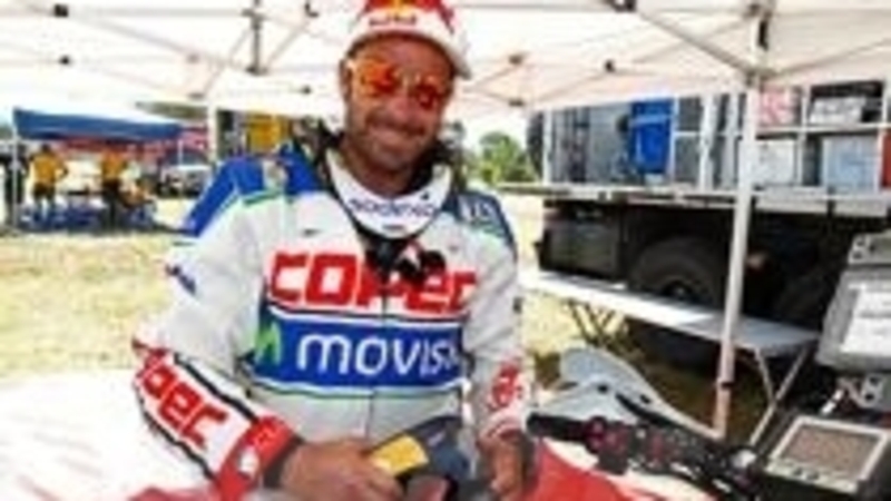 Dakar 2012, 2a Tappa. &quot;Animali&quot; da Corsa. Lopez, Botturi e Aubert