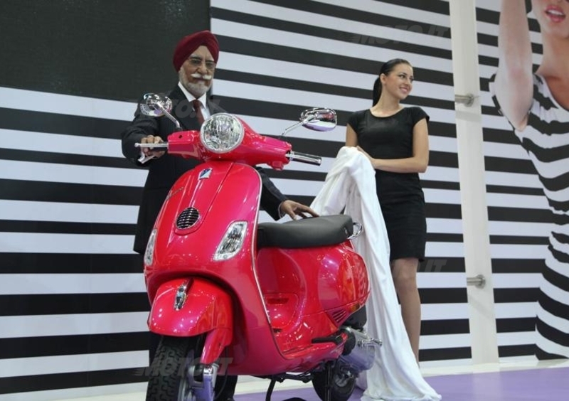 Svelata all&#039;Auto Expo di Delhi la Vespa per il mercato indiano