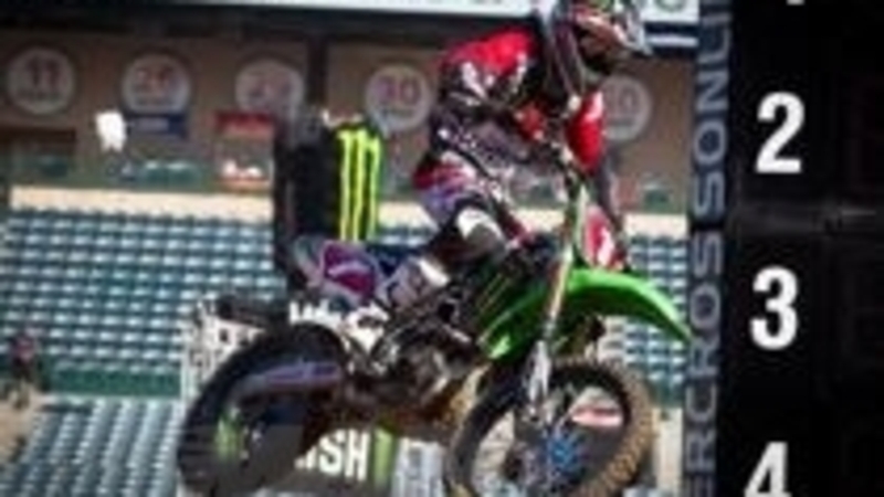 Villopoto domina la prima prova del Supercross ad Anaheim