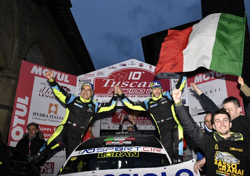 CIR 2019. Tuscan Rewind. Giandomenico Basso, Skoda, &egrave; Campione Italiano Rally