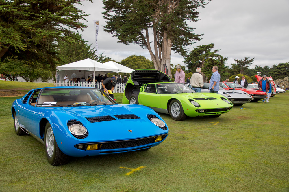 Lamborghini in California, al Concorso Italiani 2019