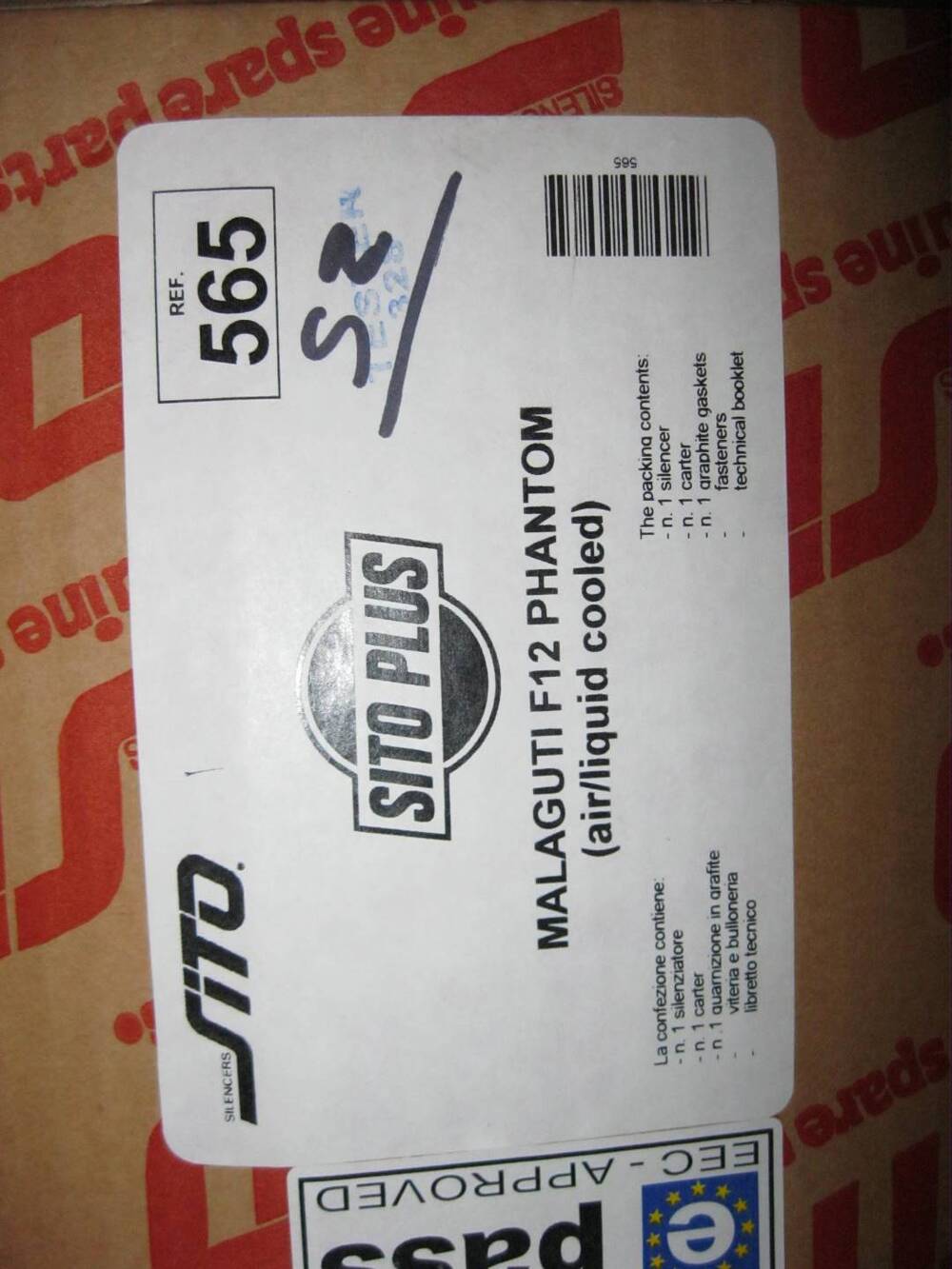 Marmitta SITO per APRILIA / MALAGUTI MBK YAMAHA (5)