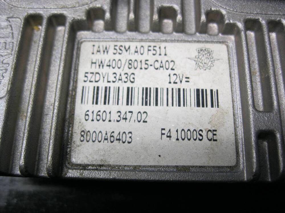 MV Agusta F4 1000 R centralina iniezione (2)