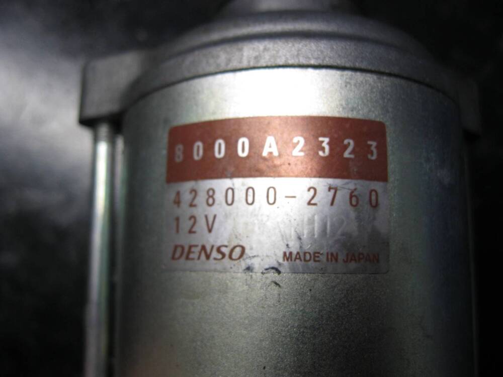 MV Agusta motorino di avviamento Denso (2)