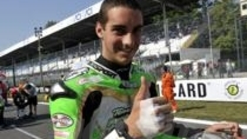 Il team Pedercini con Salom e Mercado nel mondiale Superbike 2012