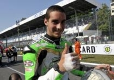 Il team Pedercini con Salom e Mercado nel mondiale Superbike 2012