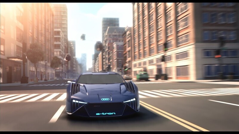 Audi RSQ e-tron, la concept virtuale arriva al cinema 