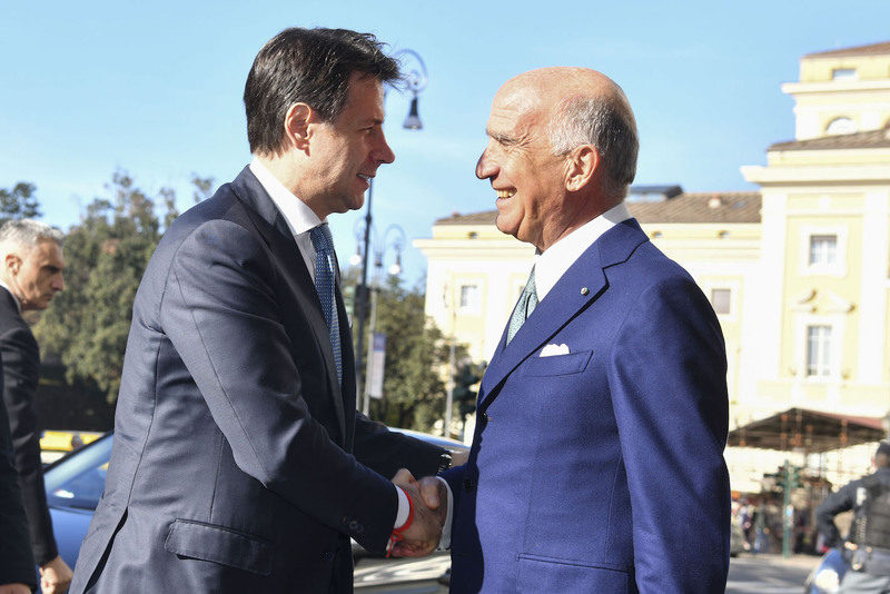 Piena sintonia di vedute tra Conte ed il Presidente dell&#039;ACI, Angelo Sticchi Damiani