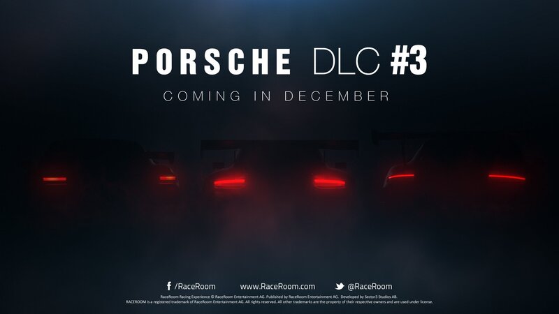 Raceroom: nuove Porsche in arrivo a dicembre