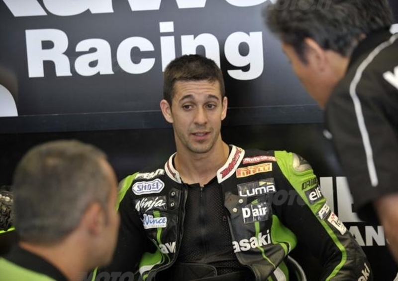 Primi test del 2012 ad Almeria per il team Kawasaki SBK