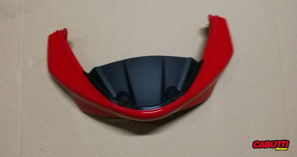 CUPOLINO E PARABREZZA DUCATI ROSSO E BIANCO