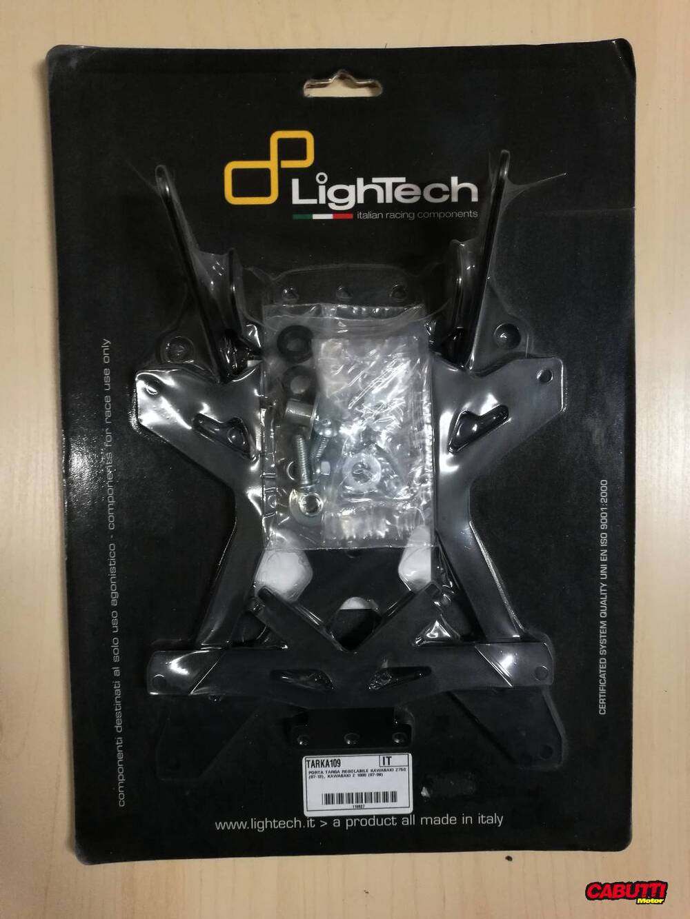 PORTA TARGA REGOLABILE LIGHTECH